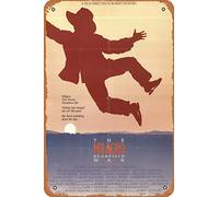 Vintage Movie Poster The Milagro Beanfield War (1988) Movie Metallic Tin Sign Poster Printed Bar Restaurant Club Coffee Office Dormitory HOME Lovers Gift 8 x 12 inches