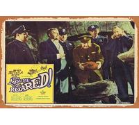 Vintage Movie Poster Tin Sign THE MOUSE THAT ROARED Lobby card 8 1959 Peter Sellers Seberg Retro of Classic Old Film Poster Metal Sign TV Bar Wall Club Restaurant Man Cave Wall Decoration 8x12 Inches