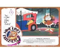 Vintage Movie Poster Tin Sign THE NINE LIVES OF FRITZ THE CAT 1974 Lobby Card 3 Retro of Classic Old Film Poster Metal Sign TV Bar Wall Club Restaurant Man Cave Wall Decoration 8x12 Inches Plaques.