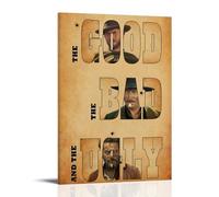 Vintage Movie The Good The Bad And The Ugly Fan Art Poster Decorative Painting Canvas Wall Art Living Room Poster Bedroom Painting, Wall Art Picture Print Modern Family Room Decor 12 x 18 Inches (30 x