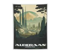 Vintage Movie Travel Alderaan Star The Wars Posters Wall Tapestry Scroll Tapestries Art Painting Picture Bedroom Decor Home 30"x40"