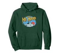 Vintage Mt Hood Oregon Nature & Outdoors Retro Graphic Pullover Hoodie