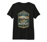Vintage Mt. McKinley Alaska - Denali National Park Premium T-Shirt