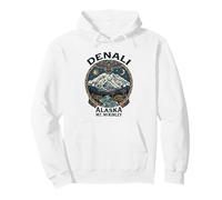 Vintage Mt. McKinley Alaska - Denali National Park Pullover Hoodie