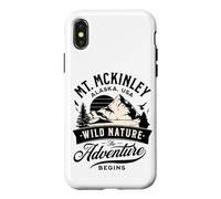 Vintage Mt. McKinley Alaska - Retro 70s Mountain Case for iPhone X/XS