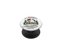 Vintage Mt. McKinley Alaska - Retro 70s Mountain PopSockets Adhesive PopGrip