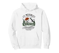 Vintage Mt. McKinley Alaska - Retro 70s Mountain Pullover Hoodie