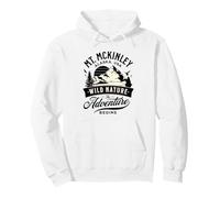 Vintage Mt. McKinley Alaska - Retro 70s Mountain Pullover Hoodie
