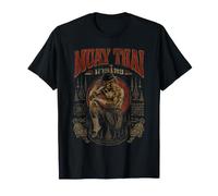 Vintage Muay Thai Culture Thai Boxing Warrior Art T-Shirt