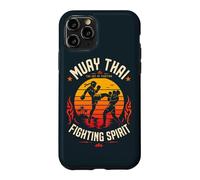 Vintage Muay Thai Fighter Thai Boxing Spirit Case for iPhone 11 Pro