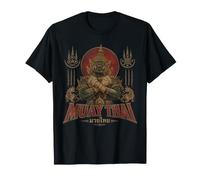 Vintage Muay Thai Respect Thai Boxing Fighter Thai Giant T-Shirt