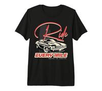 Vintage Muscle Car Birthday Retro Automotive Nostalgia Premium T-Shirt