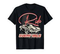 Vintage Muscle Car Birthday Retro Automotive Nostalgia T-Shirt