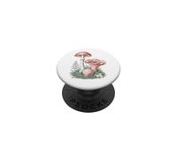 Vintage Mushroom Botanical Fly Agaric Chanterelle Puffball PopSockets Adhesive PopGrip