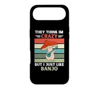 Vintage Mushroom They Think Im Crazy But I Just Like Banjo Case for iPhone Air
