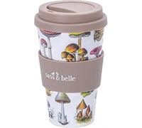Sass & Belle Travel Coffee Cup Vintage Mushroom