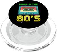 Vintage Music Cassette Eighties Costume Made In The 80s PopSockets PopGrip for MagSafe