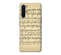 Vintage Music Sheet Case Cover For OnePlus Nord