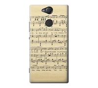 Vintage Music Sheet Case Cover For Sony Xperia XA2