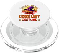 Vintage My Awesome Lunch Lady Costume Witch Carved Pumpkin PopSockets PopGrip for MagSafe