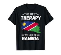 Vintage Namibia The Best Therapy Would Be Namibia T-Shirt