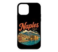 Vintage Naples Italy Travel Souvenir Landmark Gift Case for iPhone 12 mini