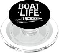 Vintage Narrowboat Canal Barge Boat Life Canals Live Aboard PopSockets PopGrip for MagSafe