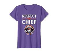 Vintage Native American Indian Tribal Respect the Chief T-Shirt