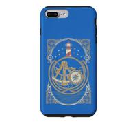 Vintage Nautical Navigation Lighthouse Compass Sextant Case for iPhone 7 Plus/8 Plus