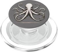 Vintage Nautical Octopus - Elegant Retro Marine Design PopSockets PopGrip for MagSafe