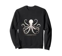 Vintage Nautical Octopus - Elegant Retro Marine Design Sweatshirt