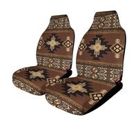 Vintage Navajo Native Americans Aztec Pattern Car Seat Covers, Seats Protection for Women and Girls, Suitable for Most Vehicles, Cars, Trucks, SUVs, Vans.