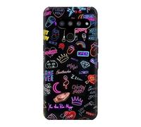 Vintage Neon Graphic Case Cover For LG V50, LG V50 ThinQ 5G