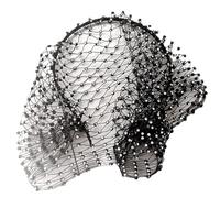 Vintage Net Face Veil Headbands Stylish Headpiece Sparkling Bridal Rhinestones for Bridal Party Wedding Accessories Flapper Veil Headbands Vintage Wedding