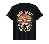 Vintage NEW Year Same Goats NO Cap Goated Rizz Teacher Happy T-Shirt