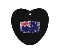 Vintage New Zea-lands Flag Funny Car Air Freshener Automotive Aromatherapy Tablets for Rearview Mirror Wardrobe Shoe Cabinet