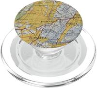 Vintage Newark NJ Map (1947) PopSockets PopGrip for MagSafe