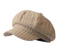 Vintage Newsboy Cap Women Wide Brim British Style | Timeless British design, wide brim silhouette, retro charm, sophisticated look, year-round styling