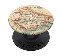 Vintage Nice France Regional Map (1890) PopSockets Swappable PopGrip