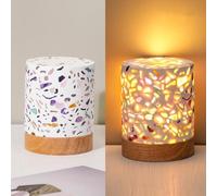 Vintage Night Light - Visual Meditation Light for Relaxation and Mindfulness - Dimmable Bedside Lamp - Spiritual Gifts for Women, Mom, Best Friend - Unique Decor for Bedroom