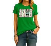Vintage Nightmare Jack Skellington Before Christmas Film | Christmas Women's T-Shirt, Green, 3XL