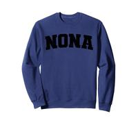 Vintage Nona Italian Distressed Bold Identity Classic Sweatshirt