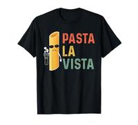 Vintage Noodle with Gun - Pasta La Vista T-Shirt