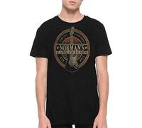 Vintage-Norman-S-Rare-Guitars-Tee-DMN-Gift-for-Christmas-Halloween-t-Shirts-for-Men-Black