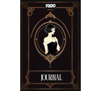 Vintage Notebook for Women: Retro Journal with Lined Pages for Writing, Planning, and Creativity 6x9" 120 lined pages