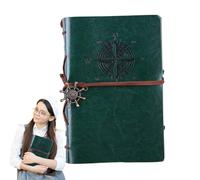 Vintage Notebook - Pirate Journal for Notes, Personal Writing - Retro Style with Soft Paper for Men Women Teenagers, School Supplies for Classroom