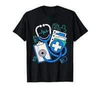 Vintage Nurse Case Manager Retro Badge Nursing Management Rn T-Shirt