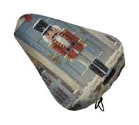 Vintage Nutcracker Bike Seat Cushion, Waterproof Bicycle Seat Cover with Drawstring, Dustproof Protection Bike Seat for Outdoor Most Bicycles and E-Bikes, Mountain Road Bikes