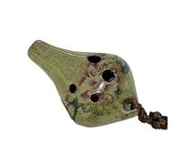Vintage Ocarina With Hand Painted 6 Holes Beginner Alto C Key Professional Performance Instrument beginner Ocarina(2)