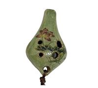 Vintage Ocarina With Hand Painted 6 Holes Beginner Alto C Key Professional Performance Instrument Ocarina Instrument(4)